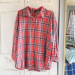 💥SALE💥Women's basic flannel shirt. SZ 1XL